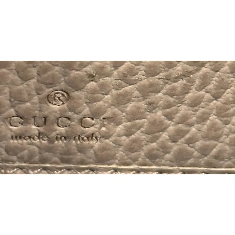 Gucci GG Marmont Pink Leather Continental Long Wallet - Picture 5 of 11